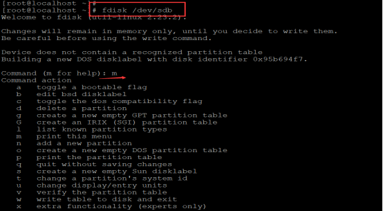 Linux系统磁盘挂载命令步骤方法-seo教程