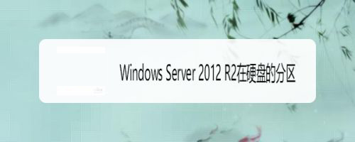 windows server 2012 r2磁盘分区策略-seo教程