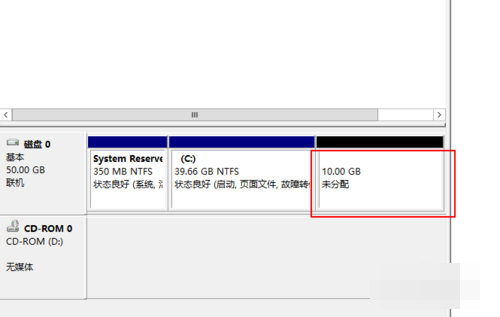 windows server 2012 r2磁盘分区策略-seo教程,10G的未分配空间,windows server 2012 r2磁盘分区策略,第11张