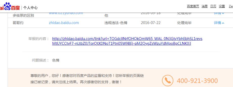 百度快照劫持的表现及应对方法-seo教程,快照举报百度回复内容,百度快照劫持的表现及应对方法,第17张