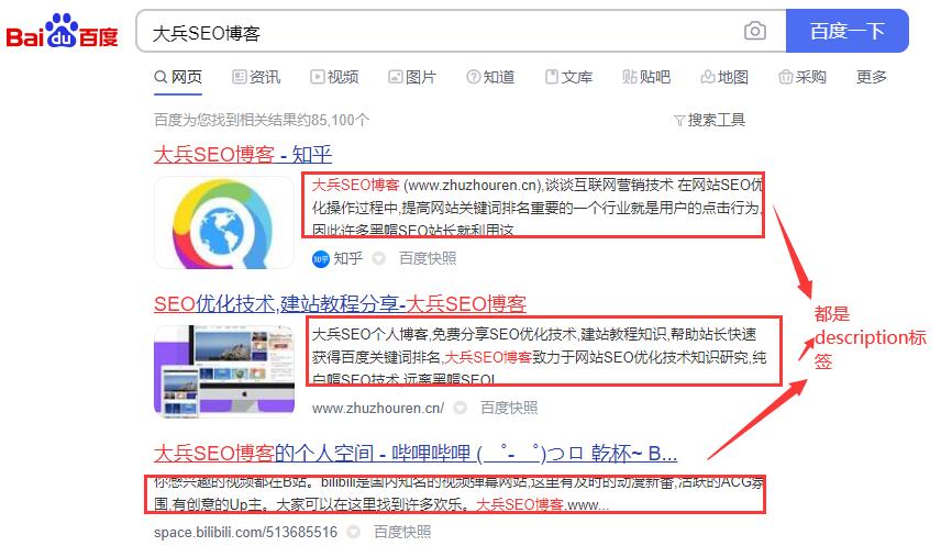 description标签是什么意思?description标签怎么写-seo教程
