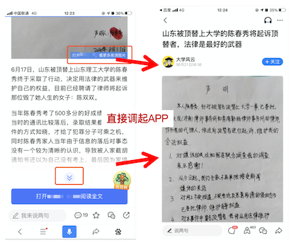 详解百度冰桶算法,网站SEO优化该如何应对?-seo教程,点击图片或“展开全文”按钮后直接调起APP,详解百度冰桶算法,网站SEO优化该如何应对?,第21张