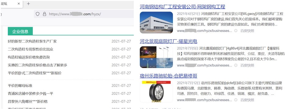 百度蓝天算法2.0发布,加强打击低值站内站目录的问题-seo教程,百度给出的违规网站案例,百度蓝天算法2.0发布,加强打击低值站内站目录的问题,第5张