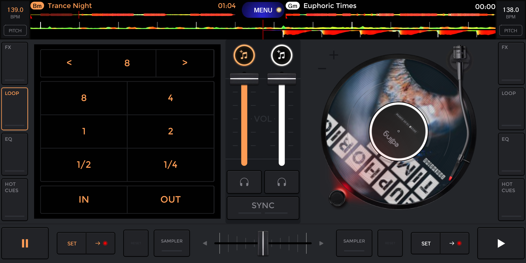 DJ音乐混音器 edjing Mix v7.04.04-小编推荐