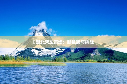 ​湖北汽车市场：新机遇与挑战-小编推荐