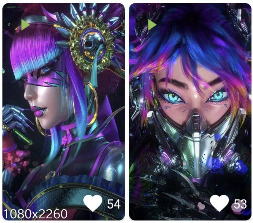 超炫酷的动态3D墙纸软件Wave Live Wallpapers_6.0.92 -小编推荐