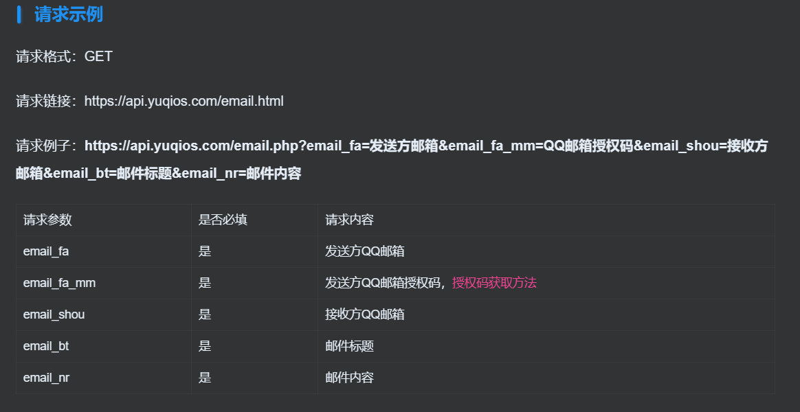 QQ邮箱发送验证码API+HTML源码-小编推荐