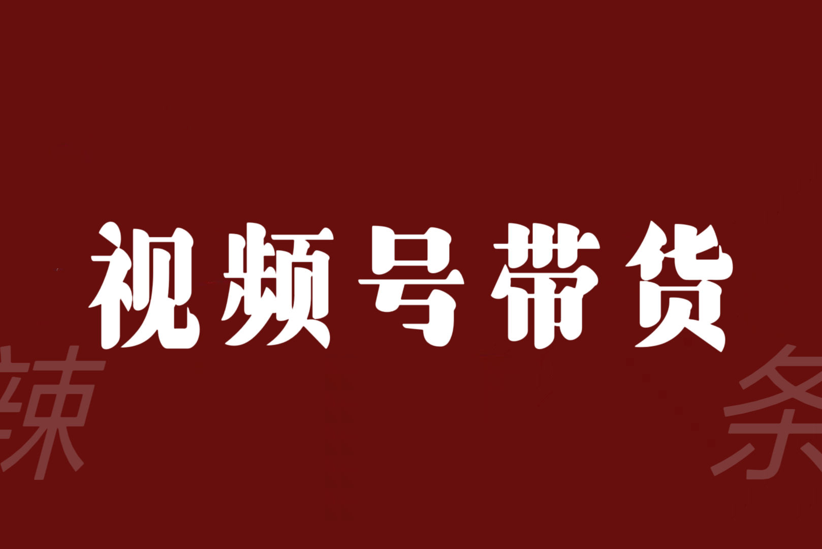 视频号带货联盟，赚信息差的带货钱，只需手机随时随地都可以做！-小编推荐