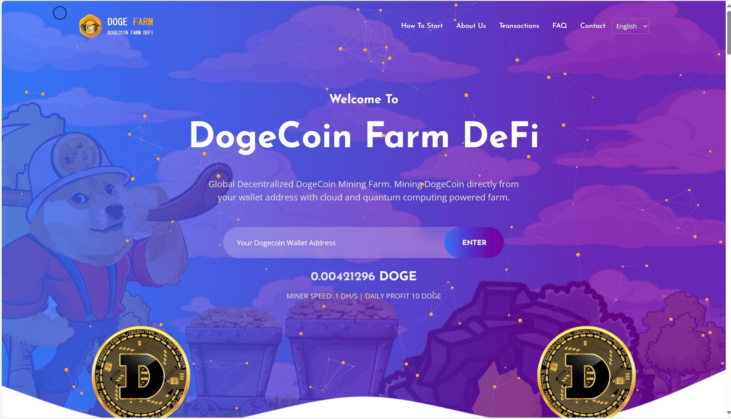 独家狗狗币DeFi矿场/DeFi区块链/流动性矿池/存币生息-小编推荐