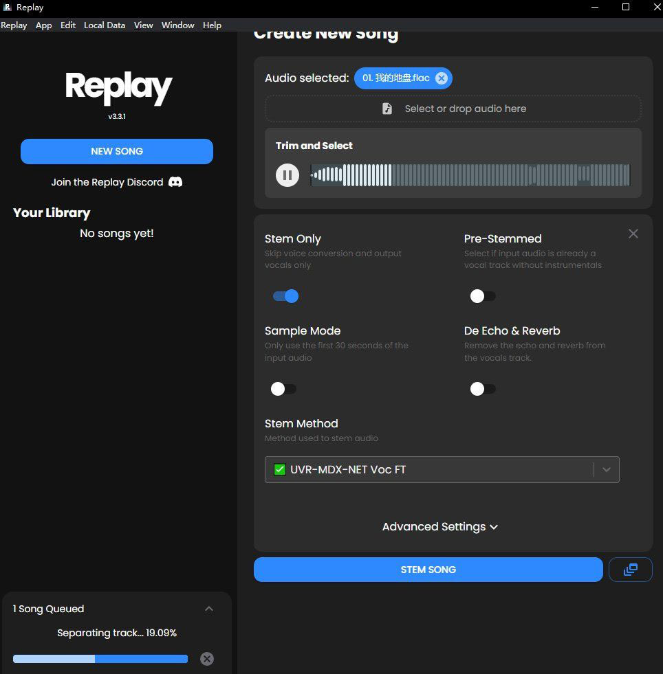 AI 人声伴奏分离软件 Replay 3.3.1-小编推荐