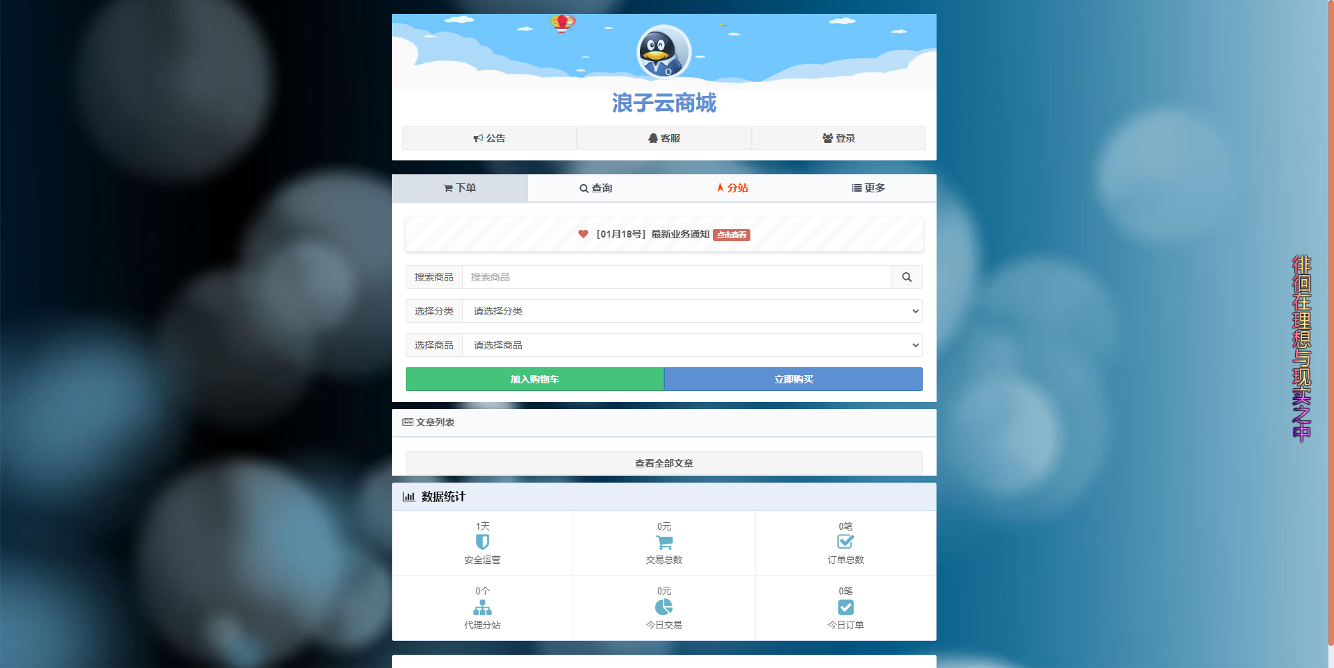 浪子DS网仿彩虹源码-小编推荐