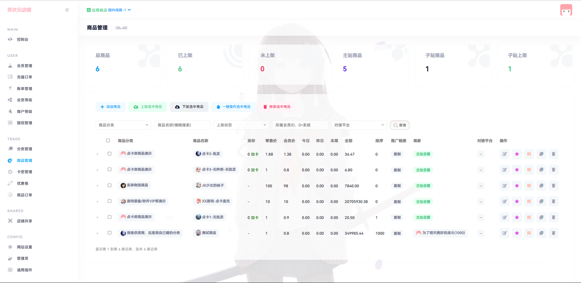 异次元发卡源码系统/荔枝发卡V3.0二次元风格发卡网全开源源码-小编推荐