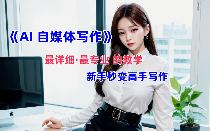 全网最全最细最专业的“AI自媒体写作”教学，新手小白秒变写作高手！-小编推荐,全网最全最细最专业的“AI自媒体写作”教学，新手小白秒变写作高手！,全网最全最细最专业的“AI自媒体写作”教学,新手小白秒变写作高手！,第1张