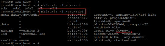 Linux系统磁盘挂载命令步骤方法-seo教程,格式化新建立的分区,Linux系统磁盘挂载命令步骤方法,第9张