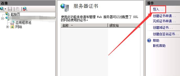 wordpress网站启用https证书步骤方法-seo教程,打开‘服务器证书,wordpress网站启用https证书步骤方法,第39张